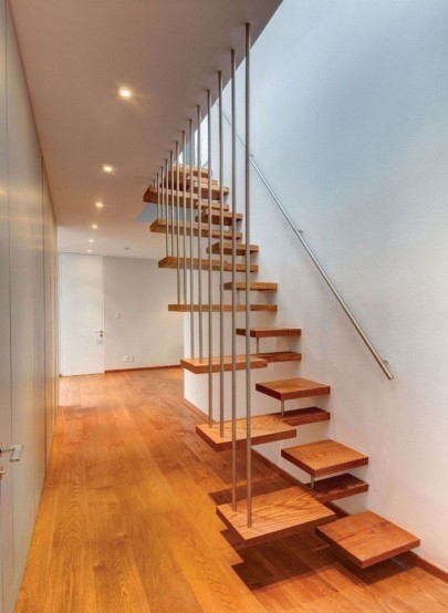 Colección de Escaleras Modernas que hacen el subir de nivel una
